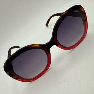 Italian Okkia Anna Sunglasses in Havana Pink UV 400 Protection - NEW